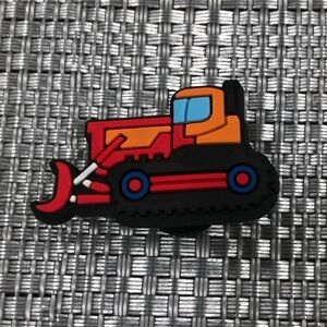 5/$10 Excavator crocs charm/jibbitz